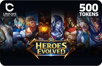 Heroes Evolved - 500 Tokens