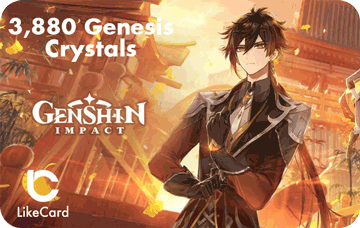 Genshin Impact Mobile ( 3280 + 600 ) Crystals